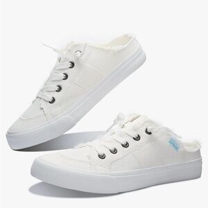 Women’s Canvas Mule Sneakers withh memory foam